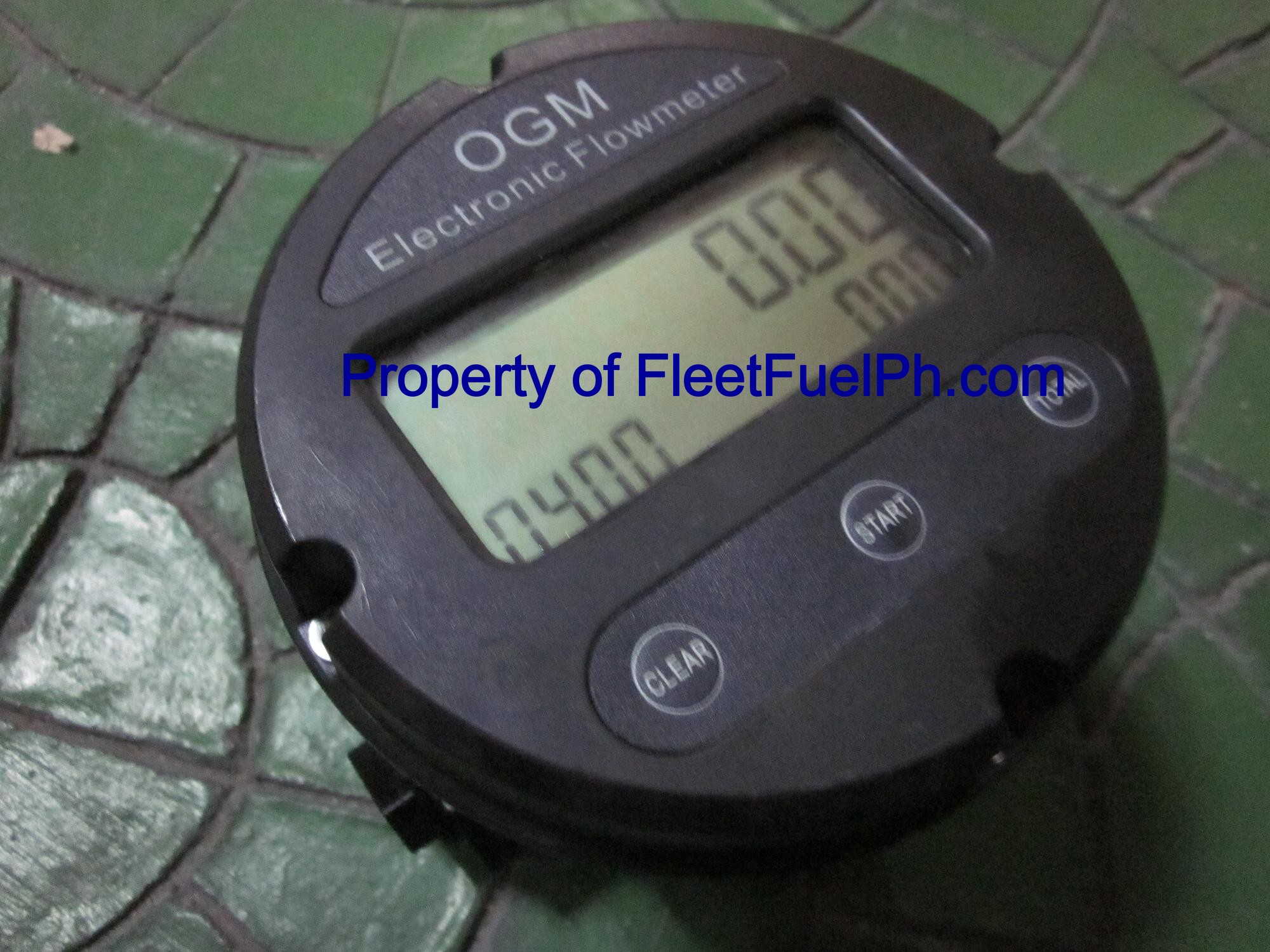 OGM-25E Digital Oval Gear Flow Meter